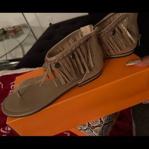 Selling Isola sandals never worn